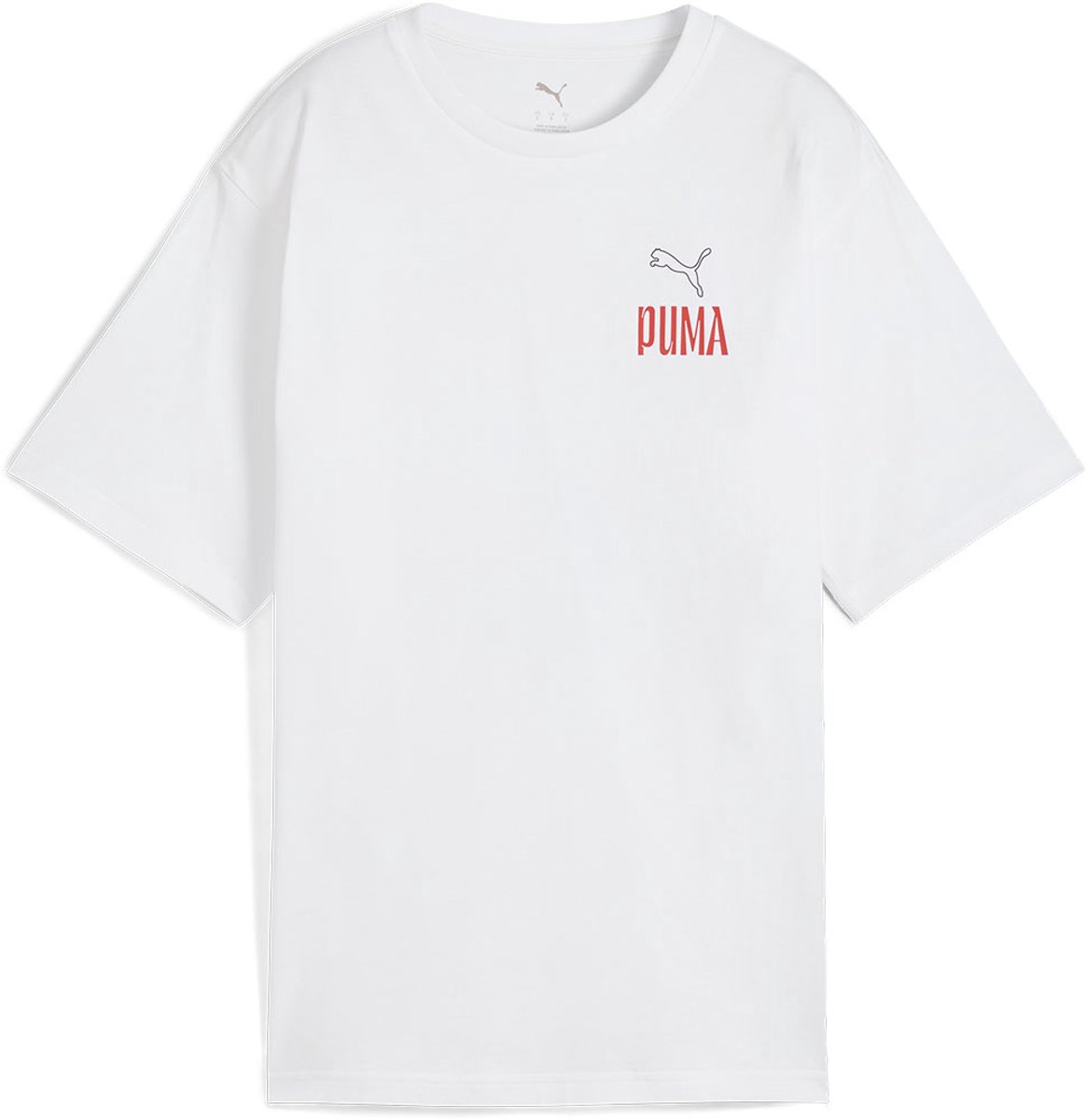 Puma Road To Unity Relaxed Graphic T-shirt Met Korte Mouwen Wit XL Vrouw