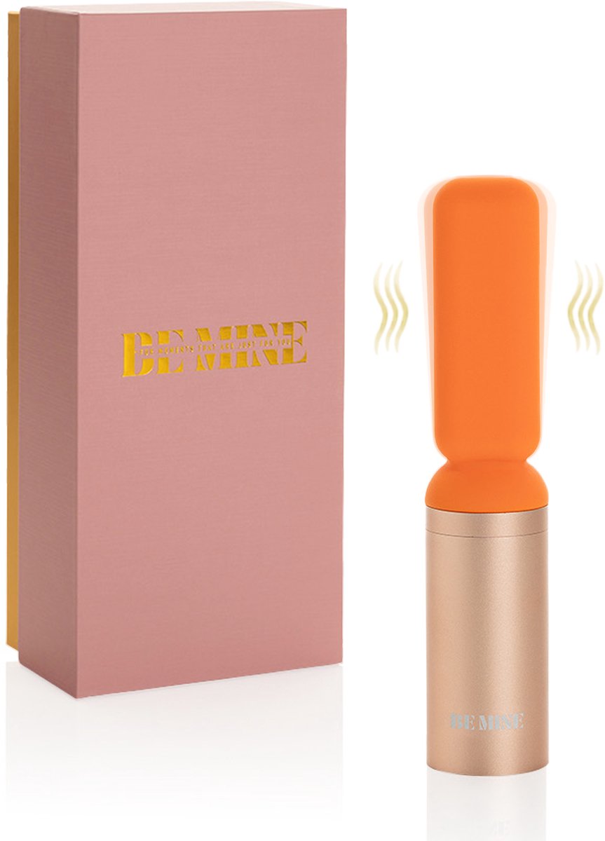 Be Mine Square Fantasy – Vibrator - Vibrator voor Vrouwen - Sex Toys voor Mannen - Clitoris Stimulator - Sex Toys voor Vrouwen - Sex Toys voor Koppels - 5 Standen - IPX7 - Neon Peach