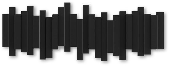 Porte-manteau Umbra Sticks - 49,5 x 18,4 cm - Noir