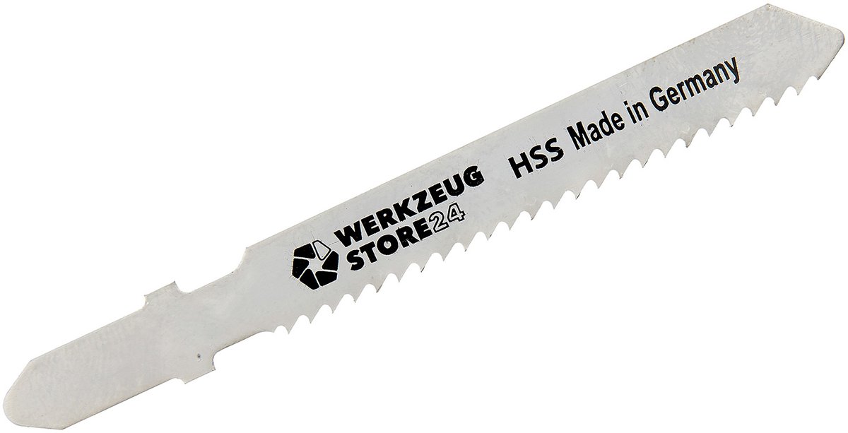 WS24 20x HSS-decoupeerzaagblad gefreesd/gezet GL 75 VL 50 mm recht WS24-100026
