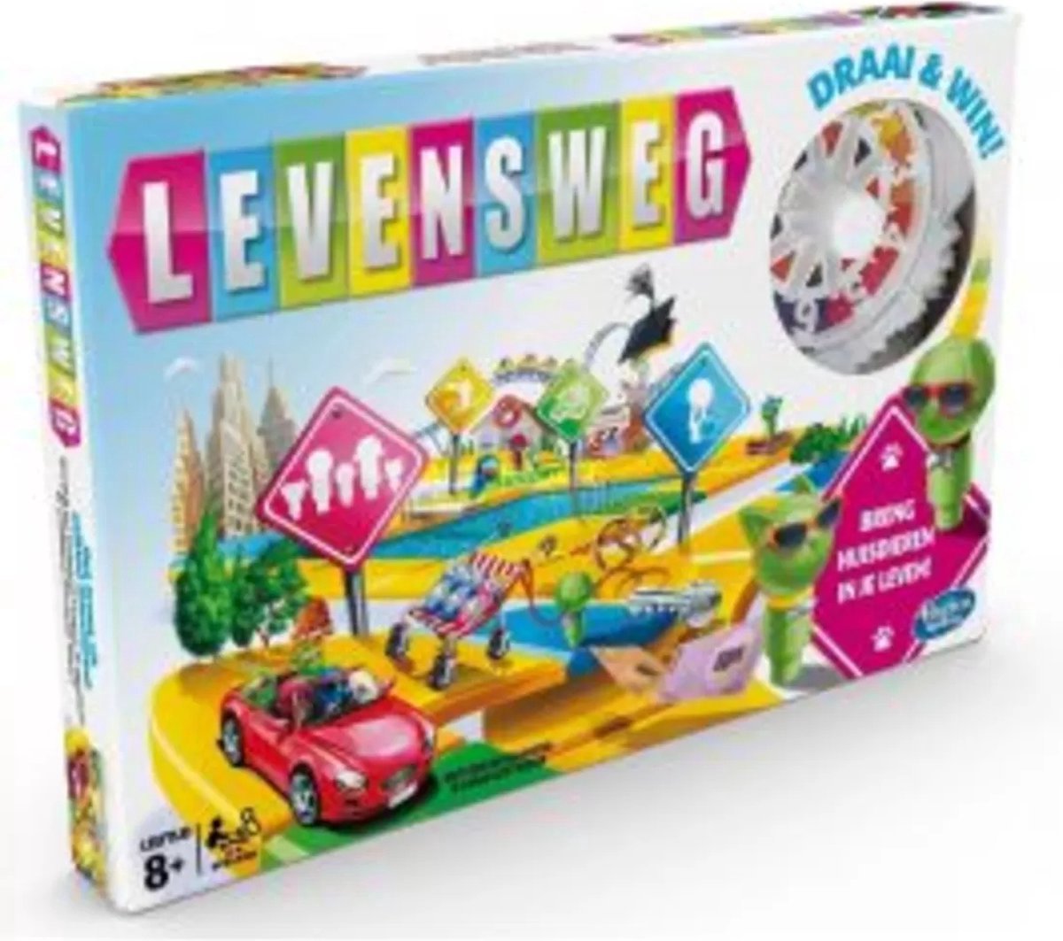 Levensweg - Familiebordspel voor 2 tot 4 spelers - Indoorspel voor kinderen vanaf 8 jaar - Staafjes in 6 kleuren — afbeelding 6