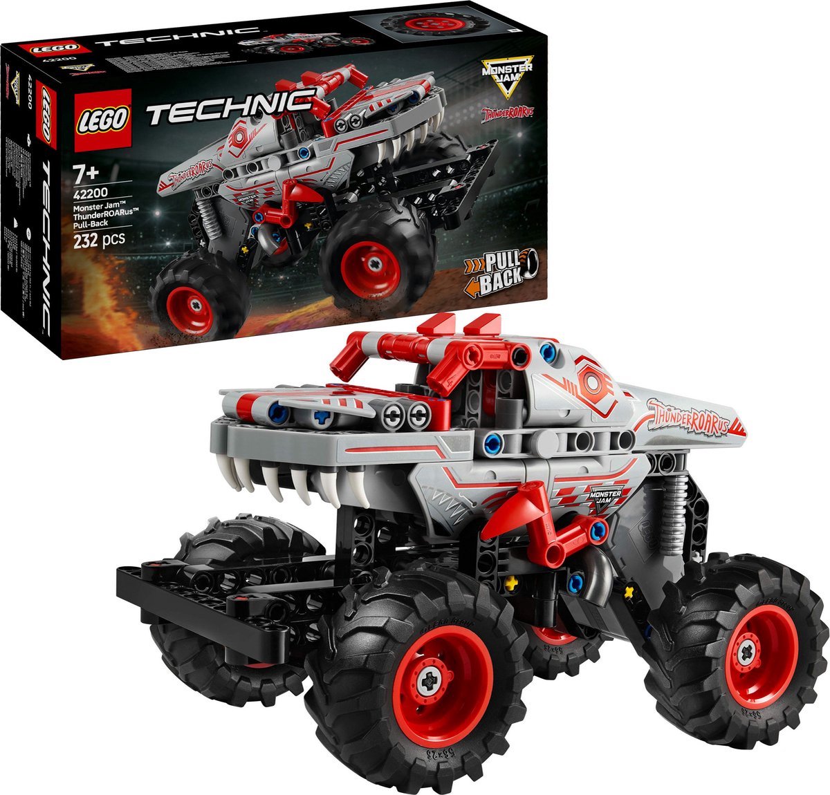 LEGO Technic Monster Jam™ ThunderROARus™ pull-back truck - 42200 — afbeelding 13