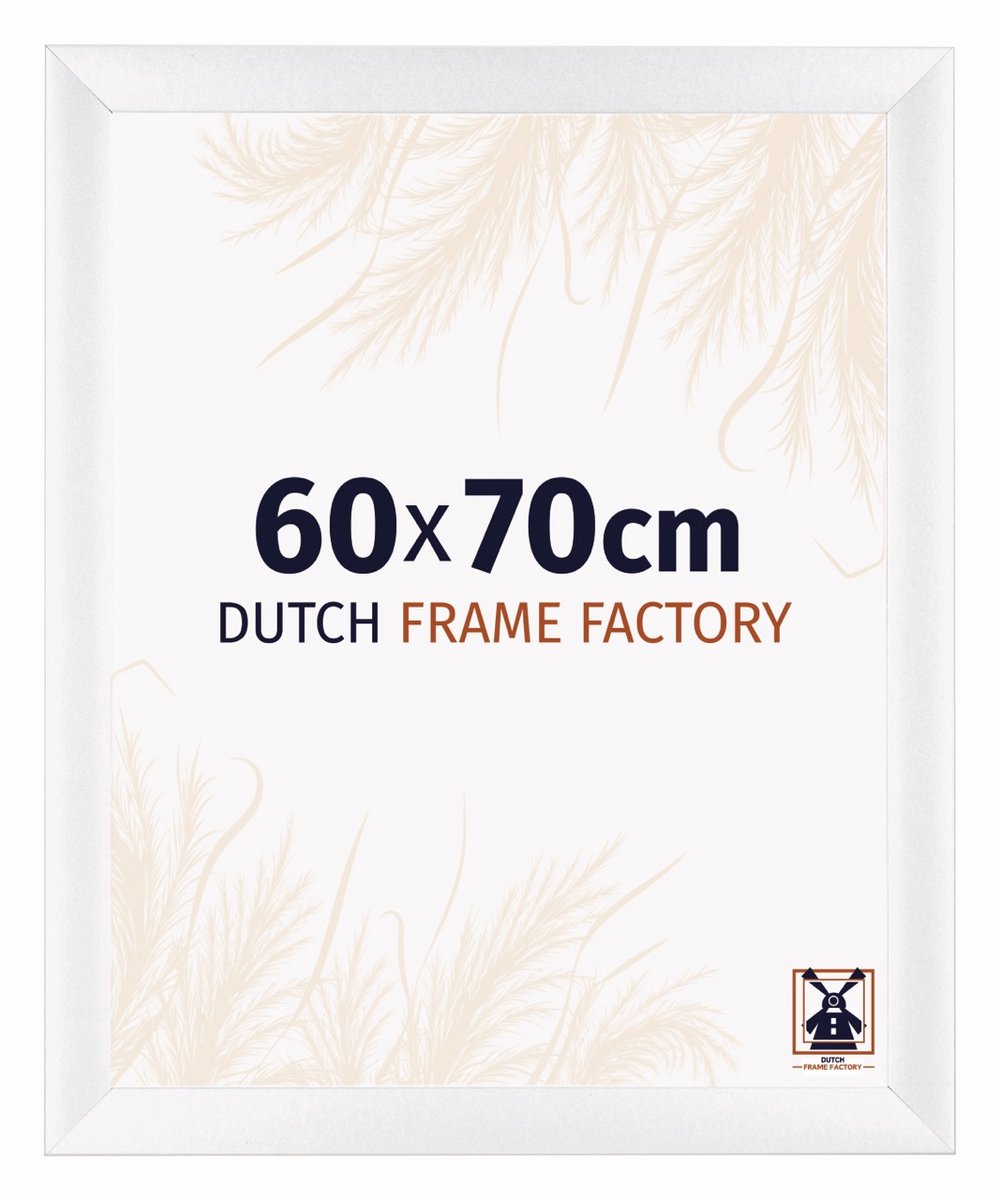 Dutch Frame Factory Fotolijst 60x70 cm - MDF - Wit Mat - Praag