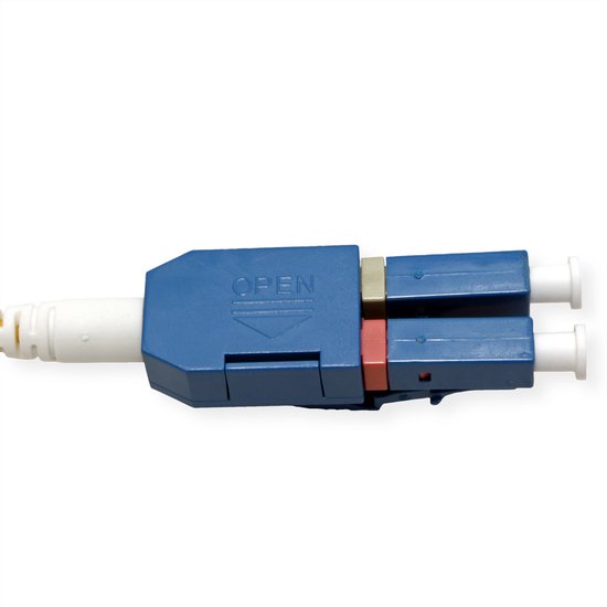 ROLINE glasvezelkabel duplex 9/125µm OS2, LC/LC , UNIBOOT, geel, 5 m