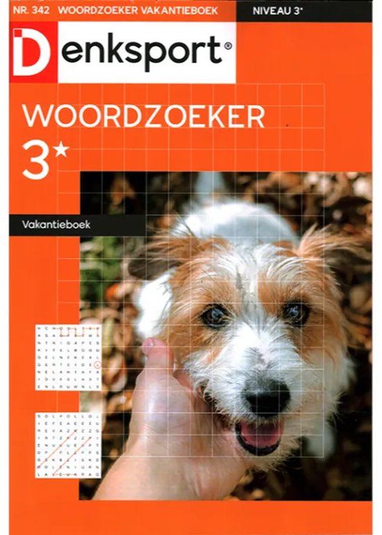 Denksport Woordzoeker Vakantieboek - 342 2025