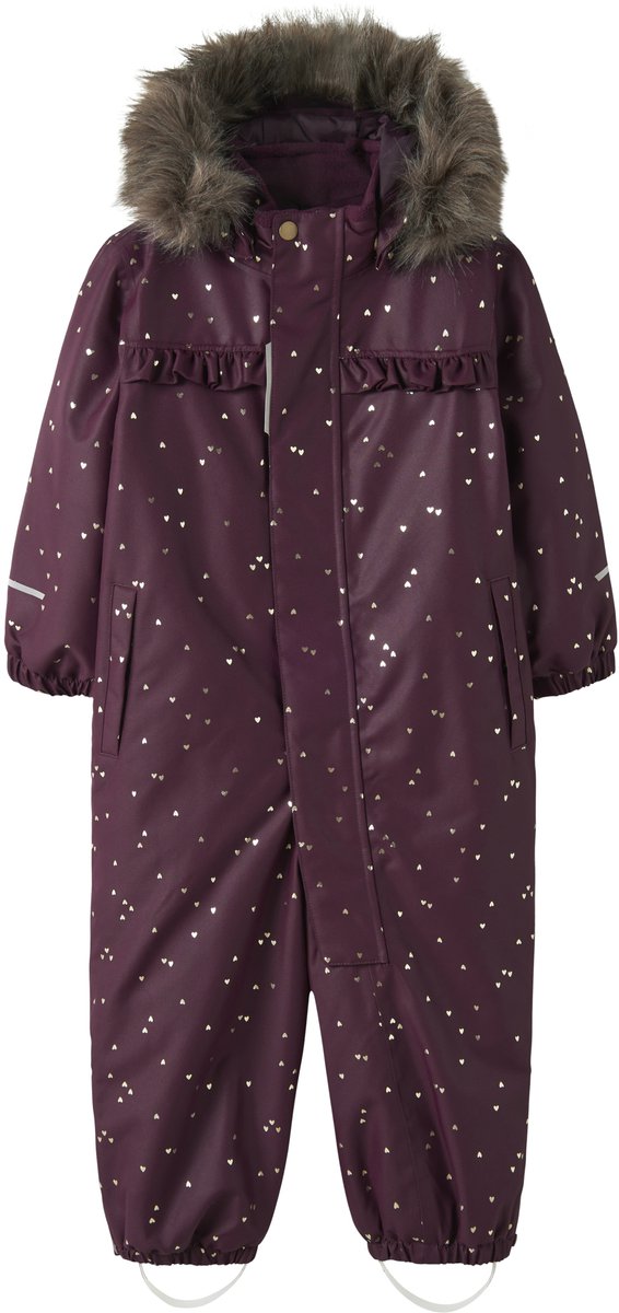 Name It Snow10 Frill Glitter Skipak Junior Paars
