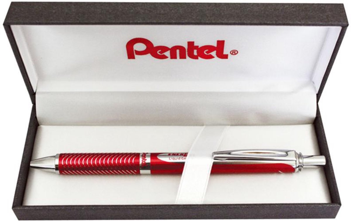 Pentel EnerGel Sterling gelroller BL407, roze
