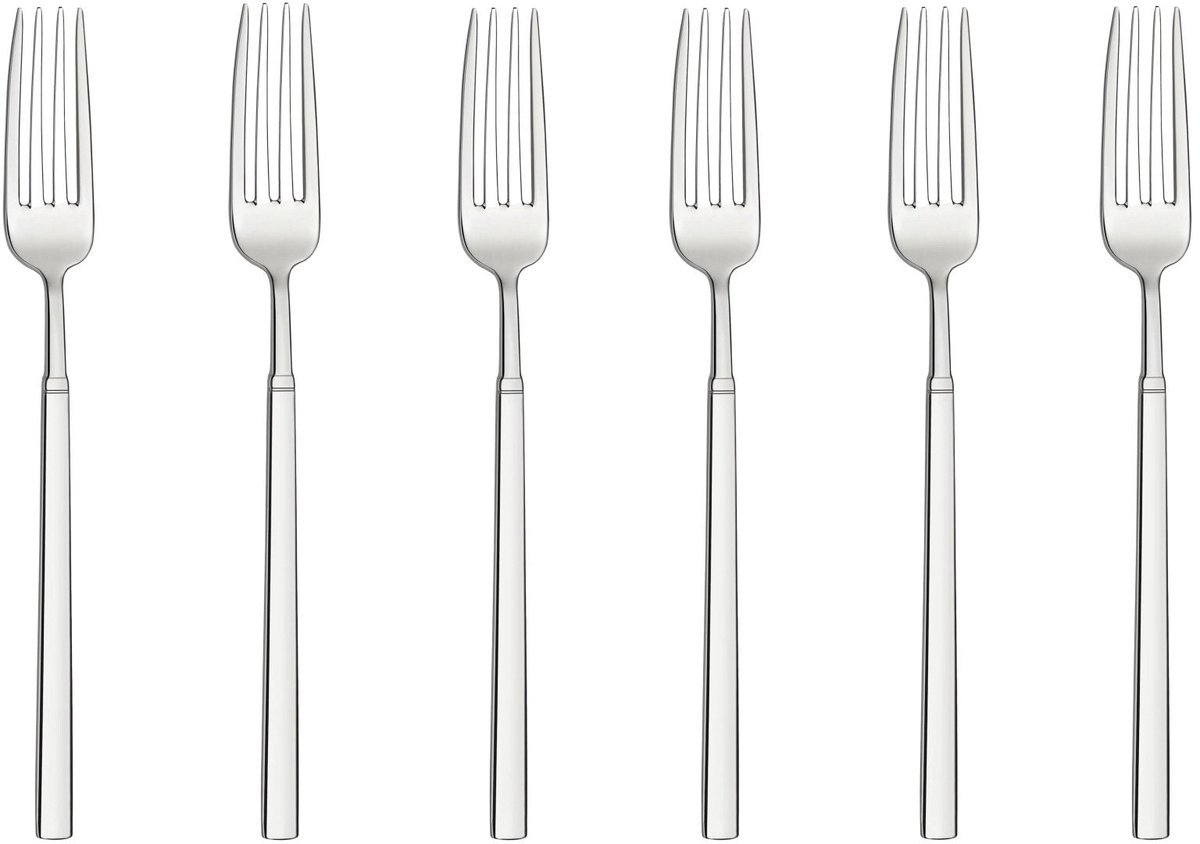 Bonna Dessertvork - Grace - RVS - 18 cm - set van 6