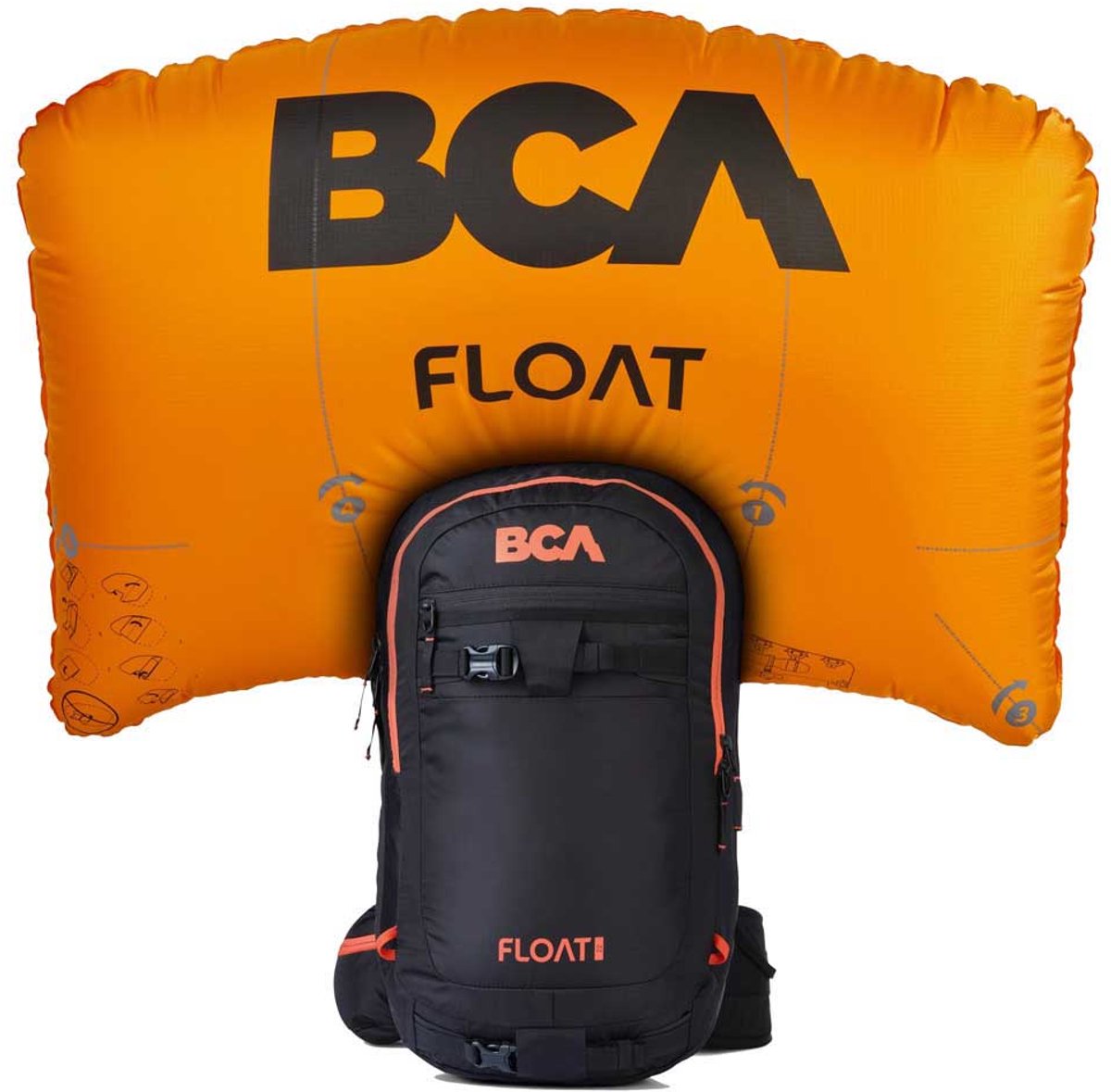 Bca Float 22 Rugzak Oranje,Zwart