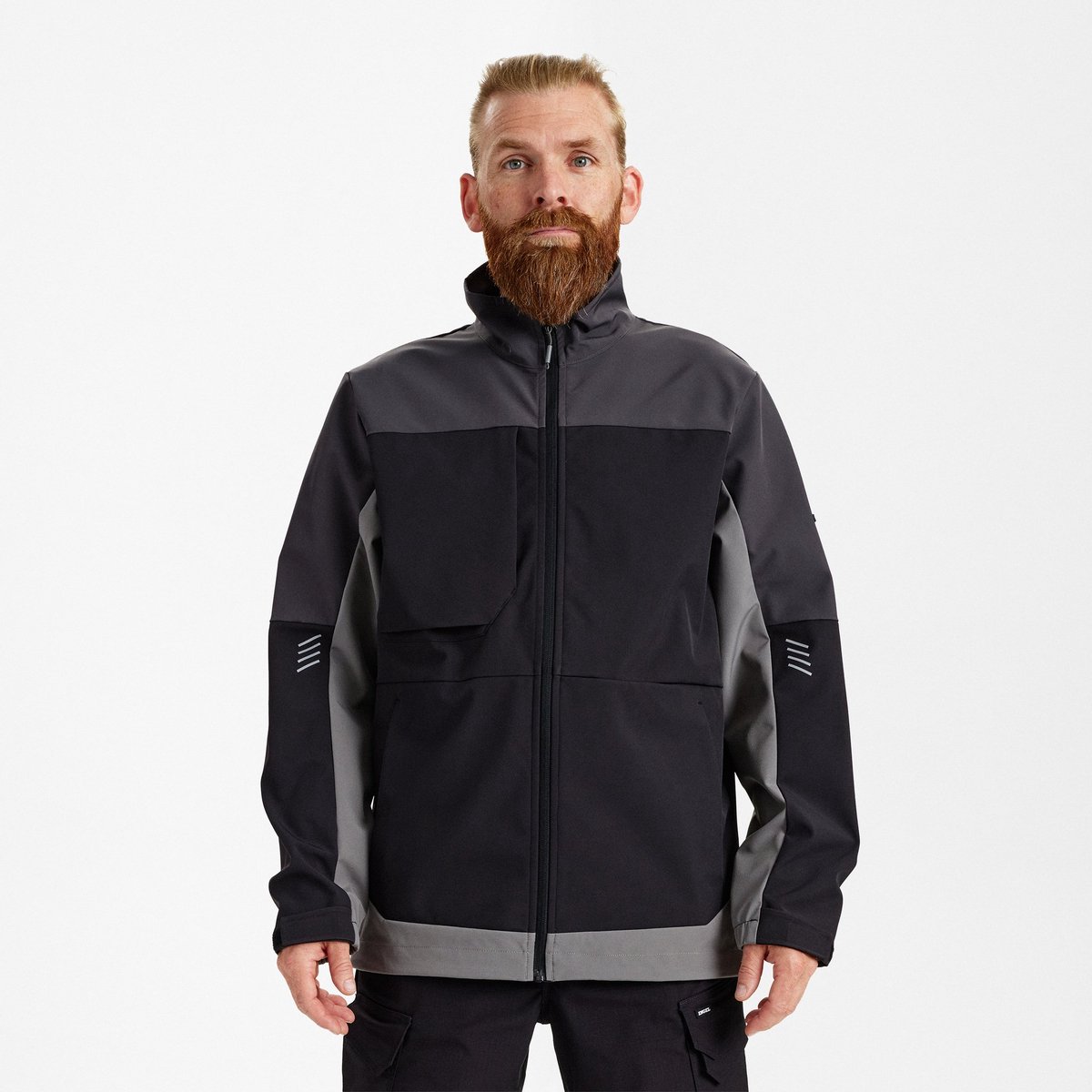Engel Entire softshell jack 1327-140 Antraciet