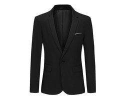 Allthemen Heren Blazer - Blazer Met Één Knoop - XL