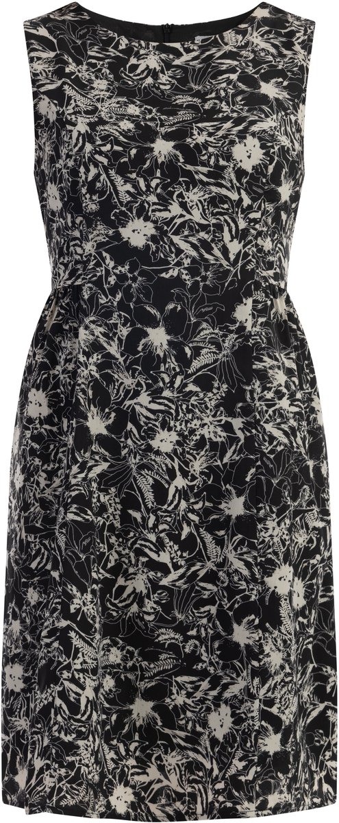 usha Midi-jurk met retroprint