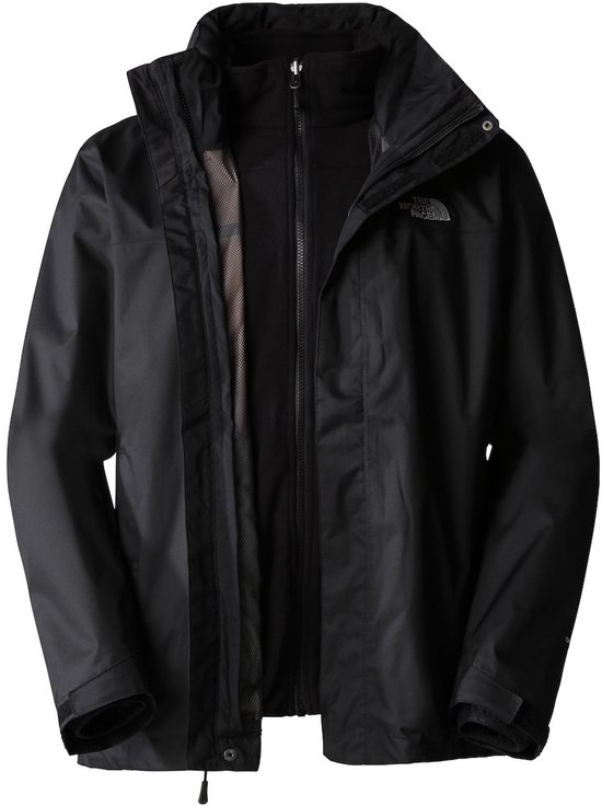 The North Face Evolve II Triclimate Jacket Heren Outdoorjas - TNF Black - Maat XL
