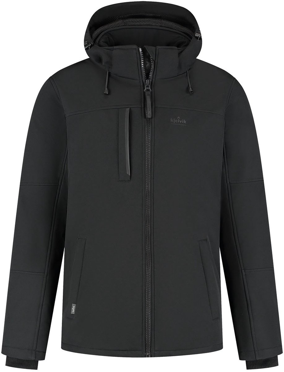 Kjelvik Thom XG Heren Outdoorjas Zwart