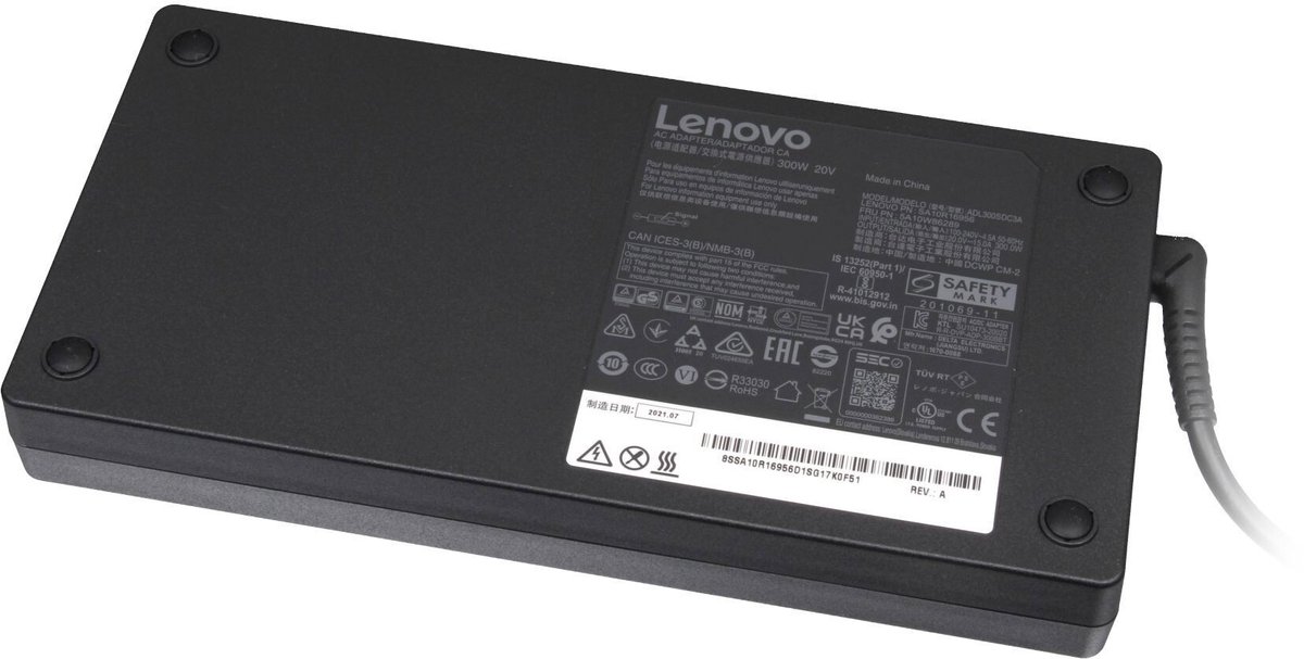 Lenovo 5A10V03261 oplader 300W - groot