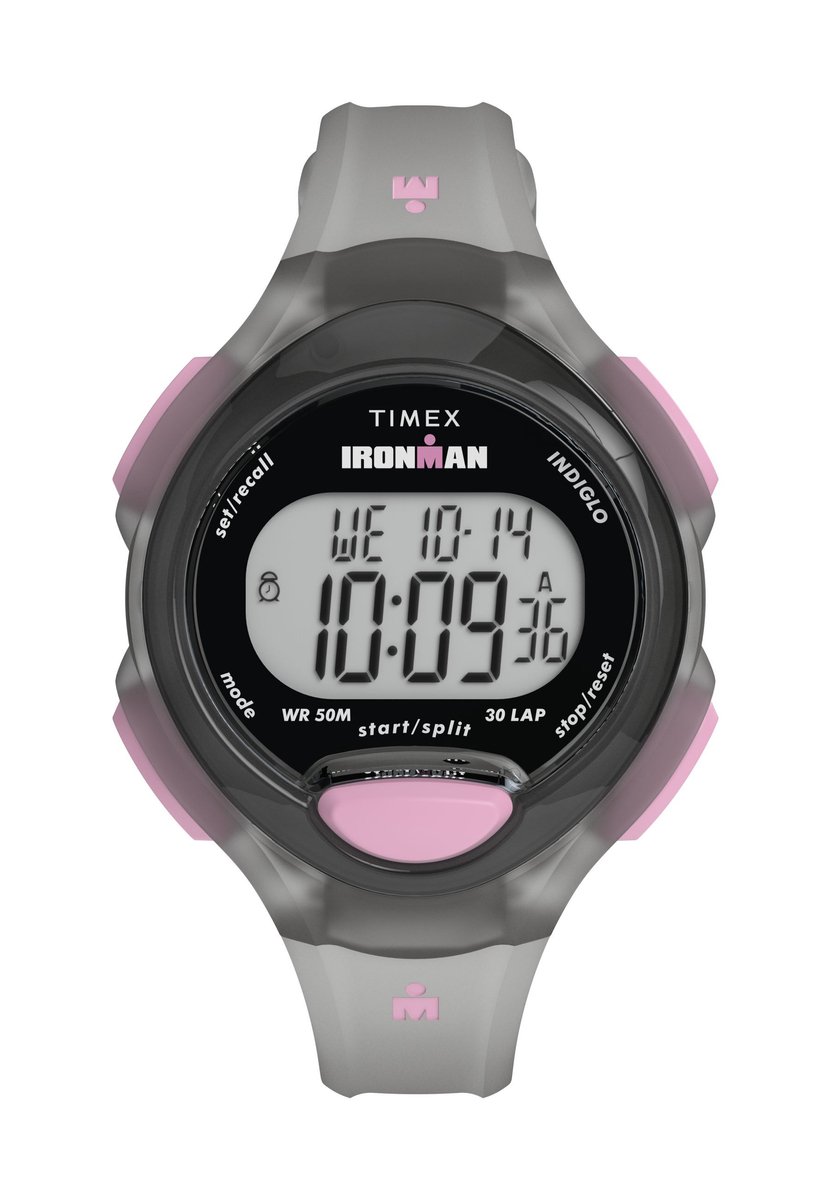 Timex Timex Ironman Essential 30 Quartz Digitaal Horloge Zwart Kast: 100% Hars | Armband: 100%Polyurethaan 34 TW5M65700VV