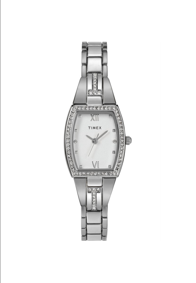 Timex Timex Main Street Tonneau Quartz Analoog Horloge Zilveren Toon Kast: 100% Legering | Armband: 100% Legering 22 TW2W95600VV, TW2W95800VV