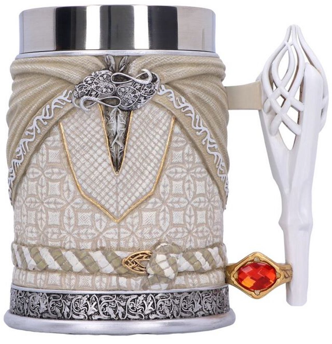 The Lord Of The Rings Nemesis Now - Gandalf der Weiße Unisex Bierkan - meerkleurig - Standard