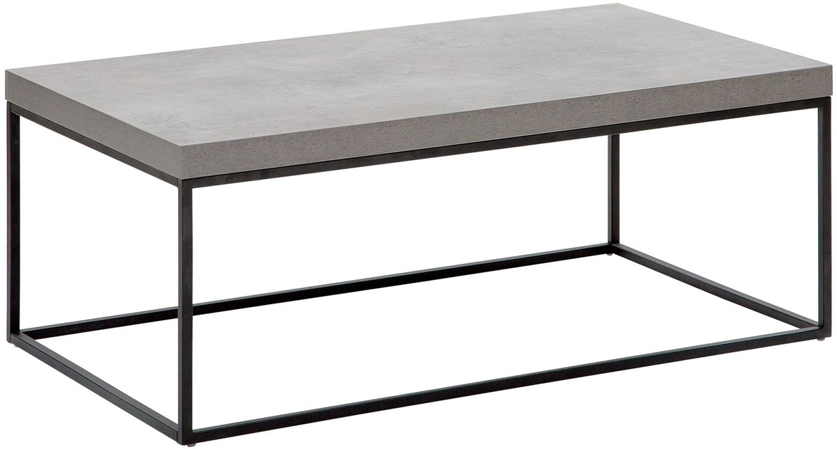 DELANO - Salontafel - Lichtgrijs - MDF