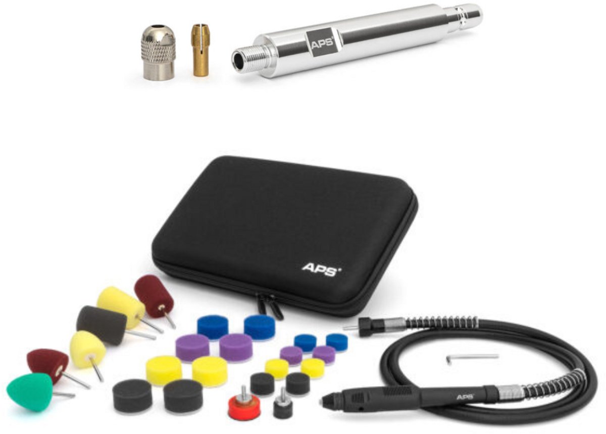 APS - Pro Nano X-Polisher Polishing Kit V² + FXA50 50mm Koppeling Voor FLEX PXE80