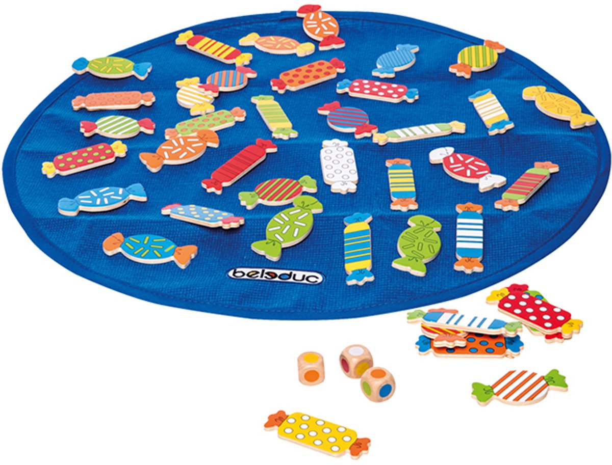 Houten spel Candy - Beleduc - vanaf 4 jaar