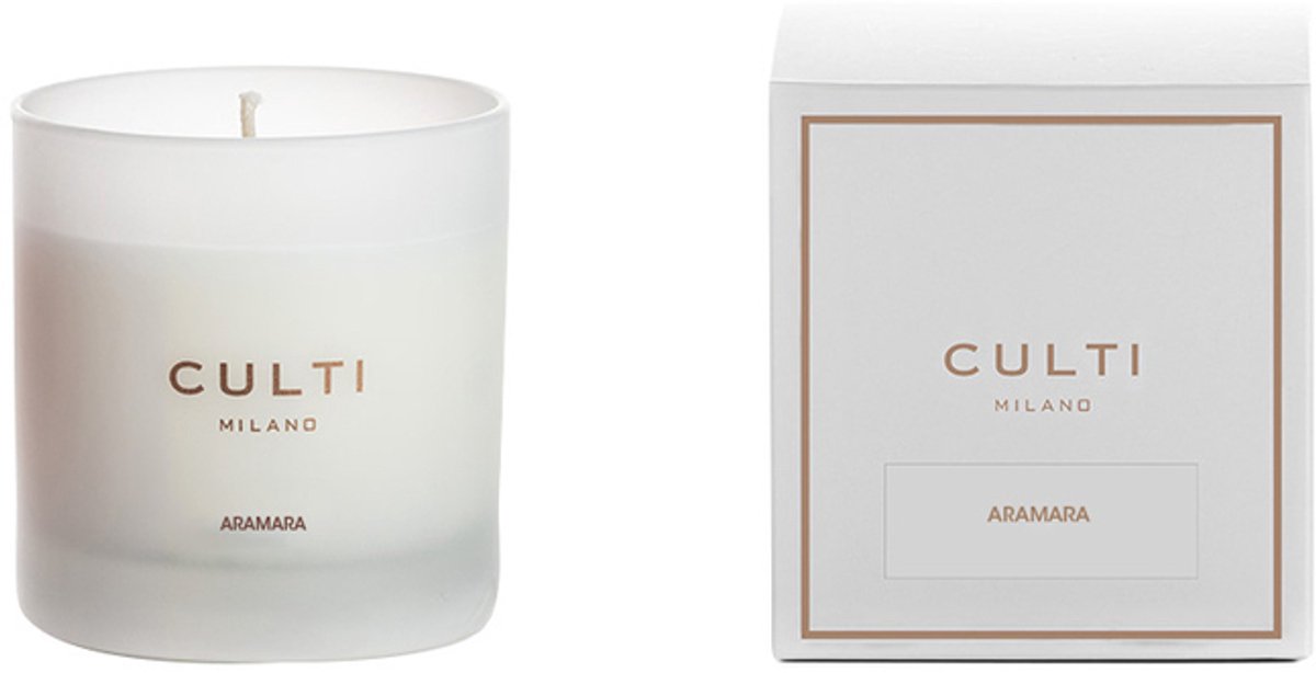 Culti Candles Geurkaars Storiae White Vase Candle Aramara 270g