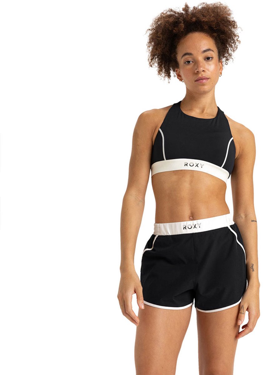 Roxy Bold Moves 2.0 Korte Sportbroek XL Vrouw Antraciet