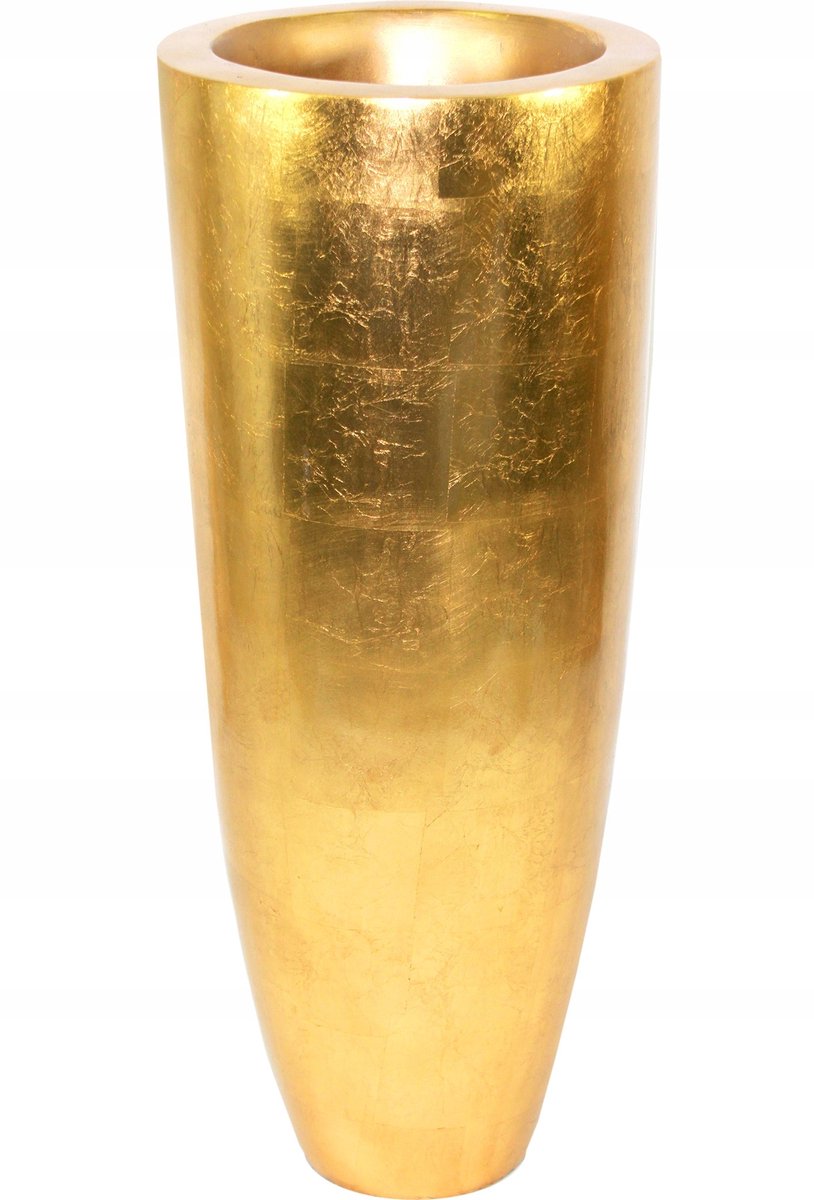 Goud Grote Vloervaas Decoratief Glamour Stijl 105cm