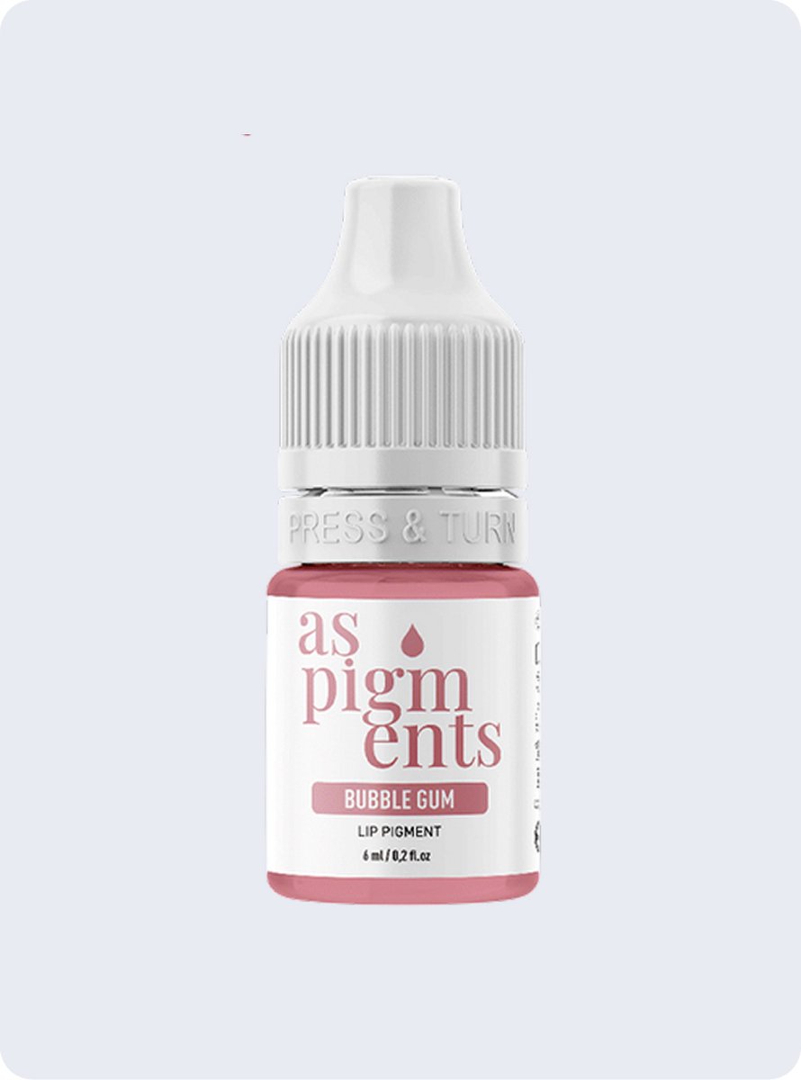 ASCompany Pigment – Bubble Gum 6 ml – Lip Pigment