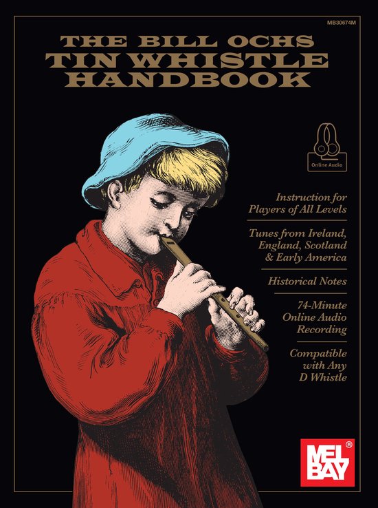 The Bill Ochs Tin Whistle Handbook - cover
