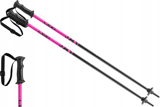 Bâtons de Rider Leki Alpino 65344144 roses 95 cm Homme/Femme