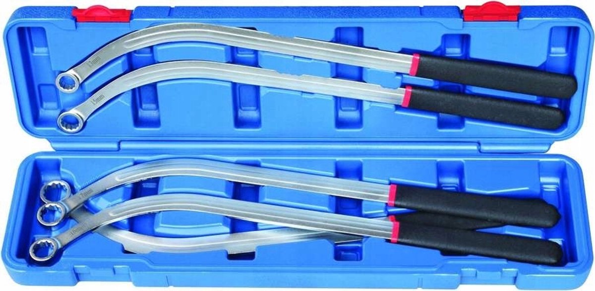 Spanrol Sleutelset 13-19 mm, 5 Delig, 460 mm
