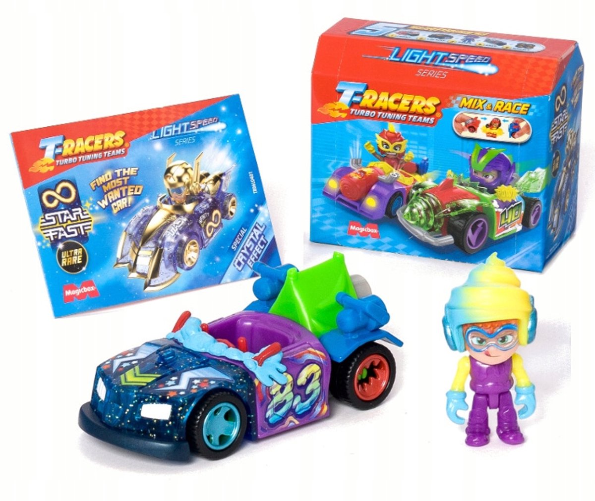Merkloos Speelgoedauto & Figuur - Serie 6 Lightspeed