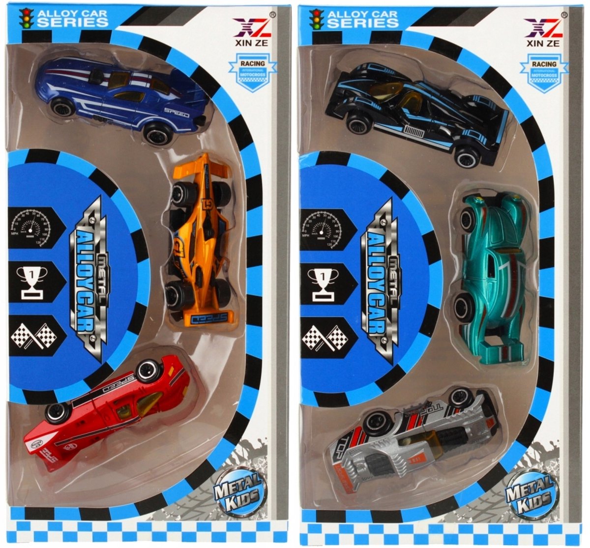 Mega Creative Race Auto Speelgoed 3 st