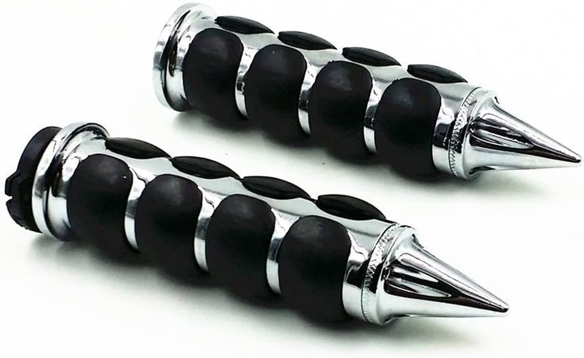 Motorfiets stuurhoes zacht en comfortabel rubberen handvat 25 mm Geschikt voor Suzuki Harley Honda Kawasaki één paar - Motorfiets - €29,49