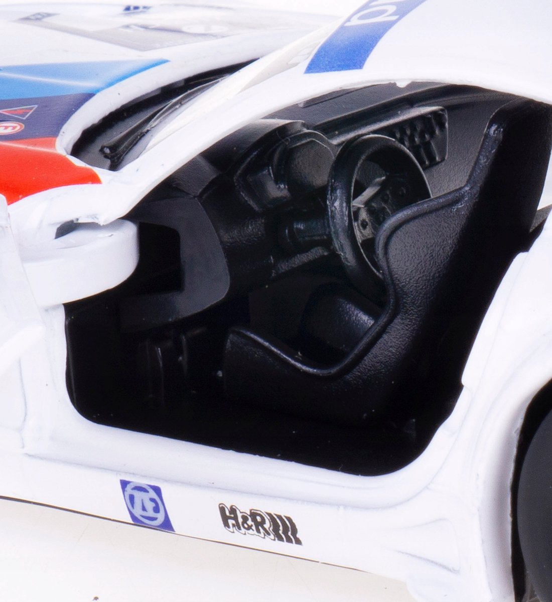 Daffi BMW Z4 GT3 Modelauto 1:38 Wit - Speelgoedauto voor 3+