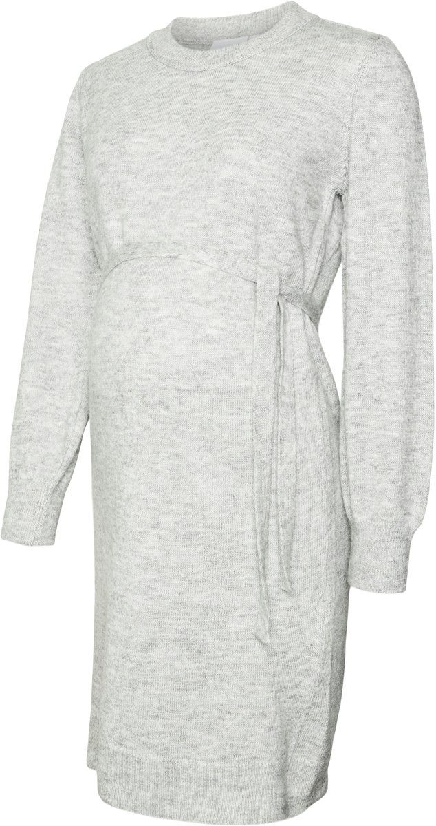 MAMALICIOUS - MLNEWANNE L/S ABK KNIT DRESS A. NOOS - Dames - Mini jurken