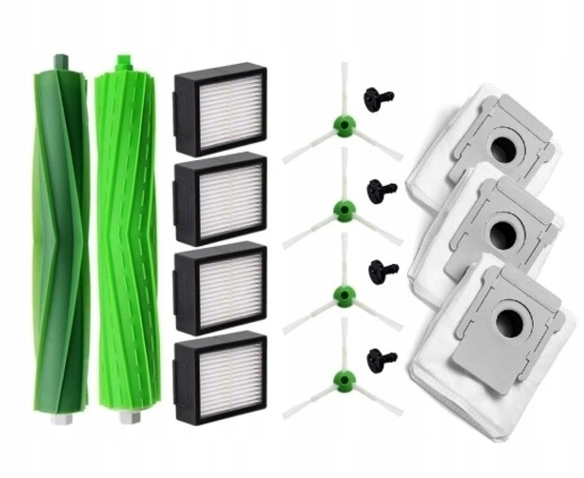 Accessoireset voor iRobot Roomba i3+/i4+/i5+/i6+/i7+ - Borstels, Filters, Zakken