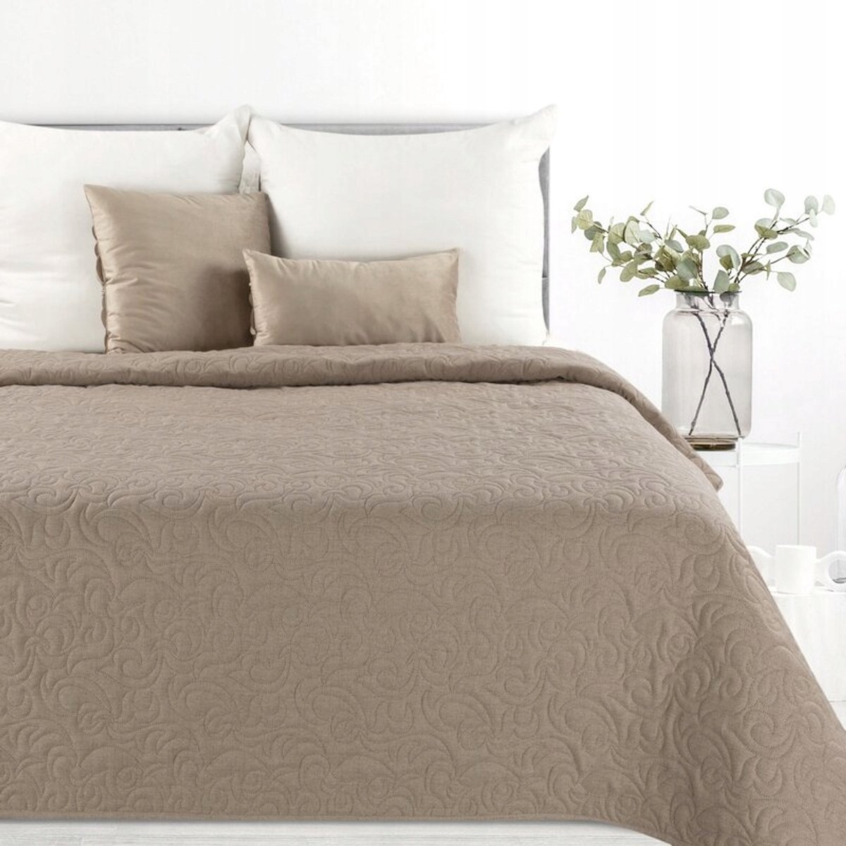 LEN4 sprei 220x240 cm, beige