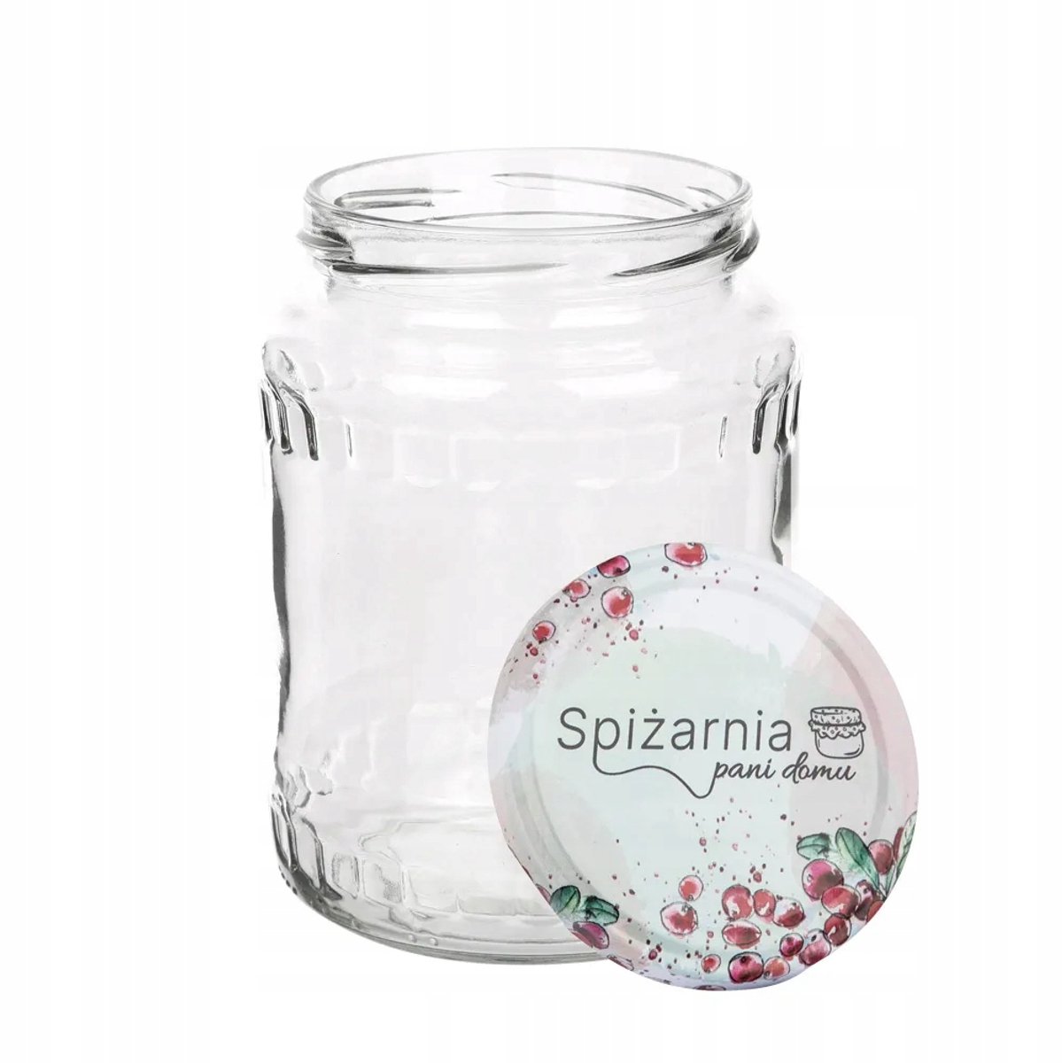 Glazen Potten met Schroefdeksel 720ml - 6 st
