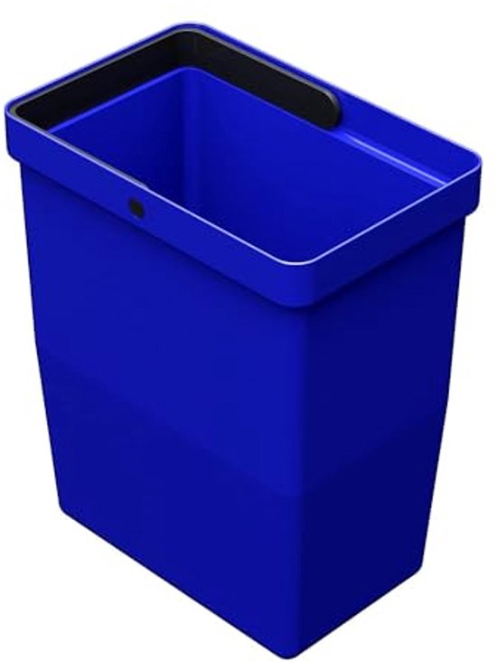 Emuca - Poubelle de recyclage Recycle pour cuisine, 2 x 12 L, fixation