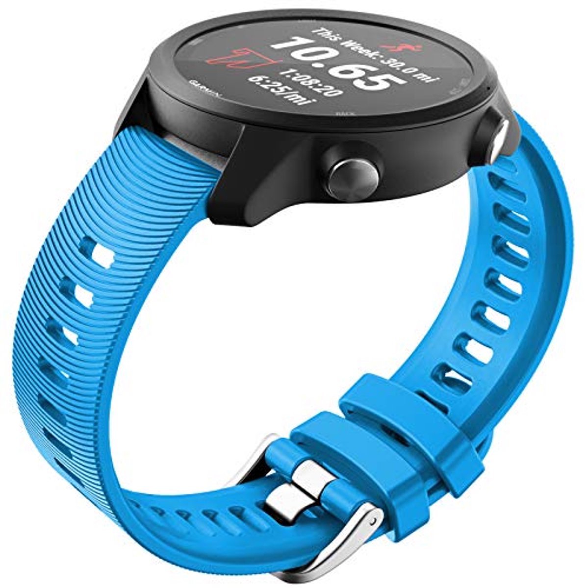 Polsband voor Garmin Compatibele Sporthorloges - 20 mm Hoogwaardige Siliconen Armband - Eenvoudig te Plaatsen in Meerdere Kleuren