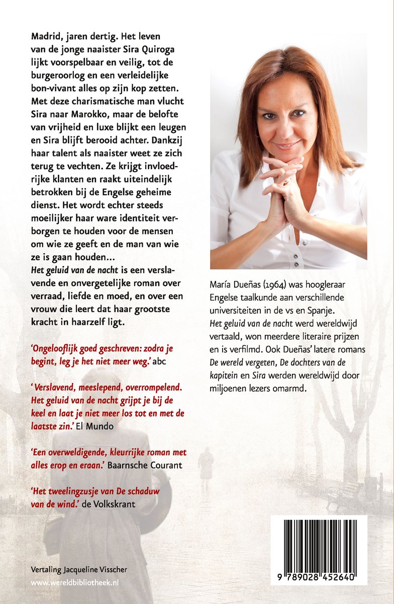 Het geluid van de nacht - back cover