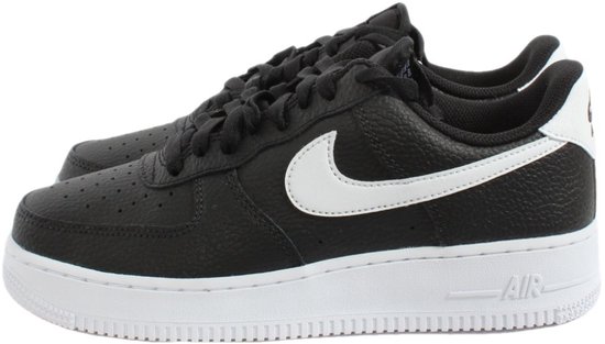 Nike Nike Air Force 1 - Zwart/Wit - Heren Sneakers
