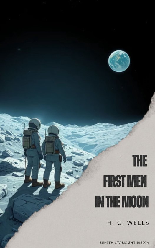 The First Men in the Moon - cover