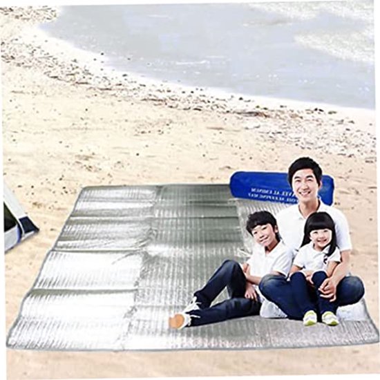 Outdoor Dubbele Aluminium Campingmat - Waterdicht en Hittebestendig van Merkloos — afbeelding 5