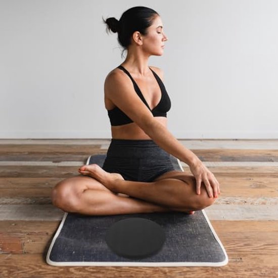 Dikke Ronde Yoga Knie Pad voor Comfort en Ondersteuning - Ideaal voor Pilates en Yoga — afbeelding 4