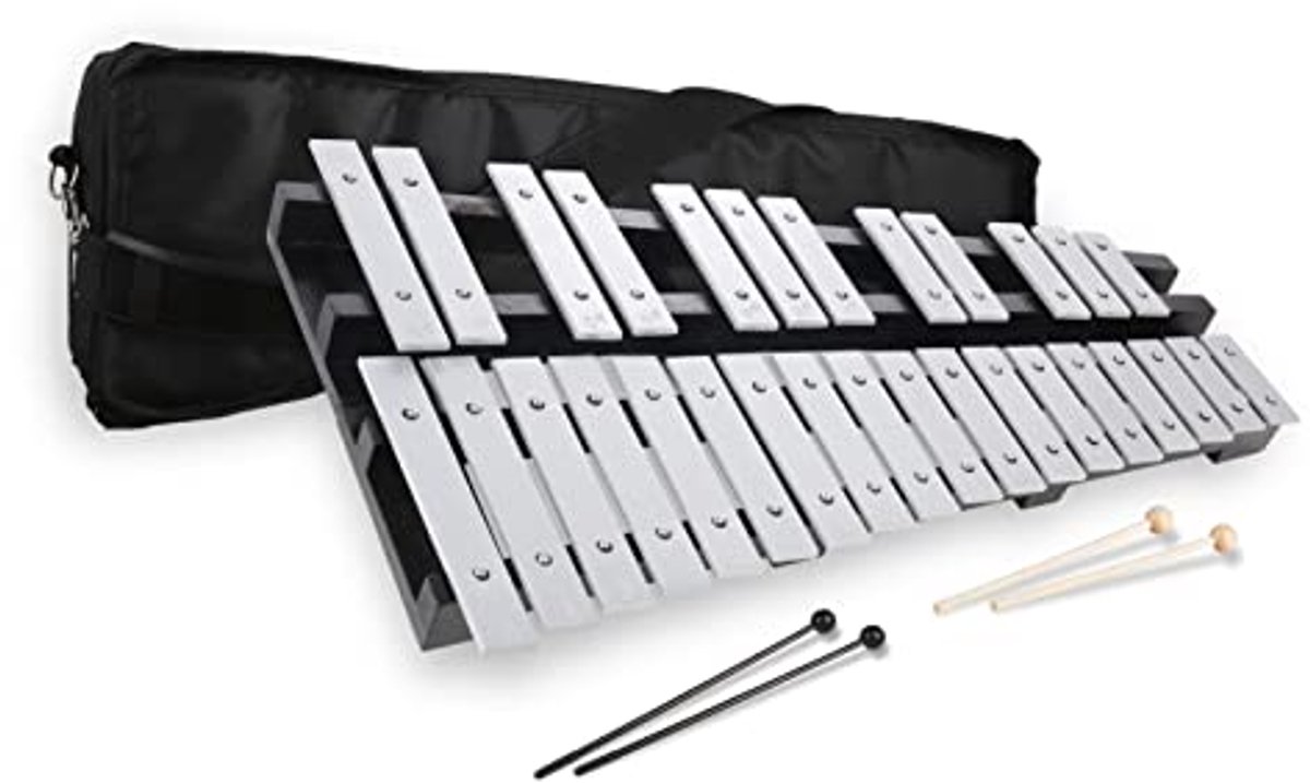 Opvouwbare Xylofoon met 30 Noten - Percussie Instrument voor Volwassenen en Kinderen