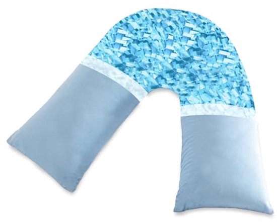 AS AWESLING Maternity Pillow U-Shaped Nursing Support and