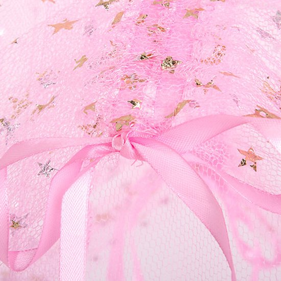 Bedhemel 250 cm Roze — afbeelding 5
